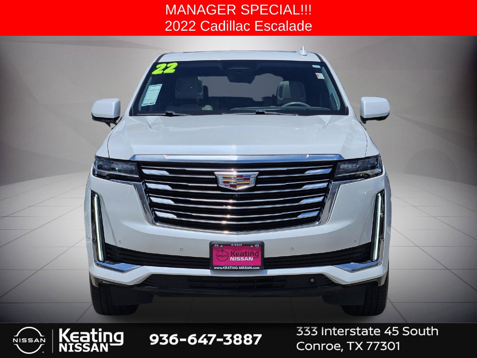 Used 2022 Cadillac Escalade Premium Luxury Platinum AWD/4WD image 2