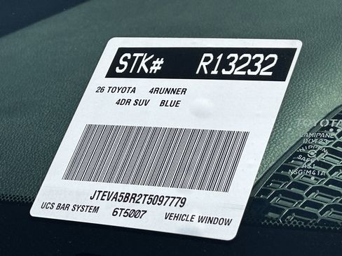 Used 2026 Toyota 4Runner TRD Sport Premium AWD/4WD image 33