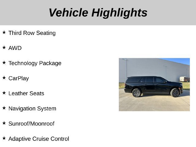 Used 2023 Cadillac Escalade ESV Sport Platinum w/ LPO, Floor Liner Package AWD/4WD image 5