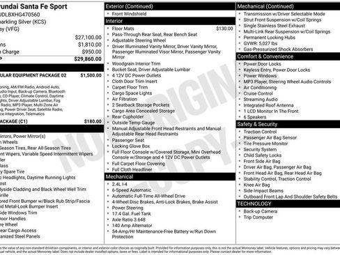 Used 2017 Hyundai Santa Fe Sport image 4