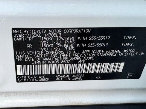 Used 2019 Toyota RAV4 Limited w/ Advanced Technology Package AWD/4WD image 45