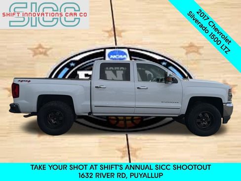 Used 2017 Chevrolet Silverado 1500 LTZ w/ Max Trailering Package image 4