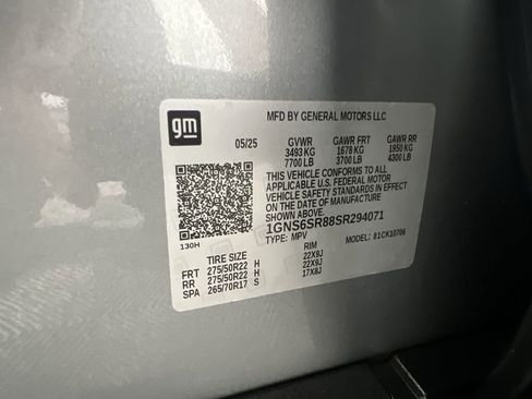 Certified 2025 Chevrolet Tahoe Premier AWD/4WD image 36