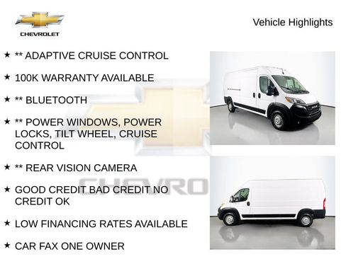 Used 2024 RAM ProMaster 2500 w/ Convenience Group FWD image 34