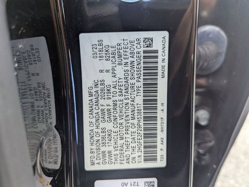 Used 2023 Honda Civic LX image 30