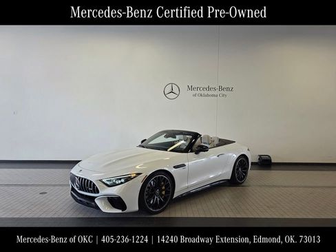 Used 2023 Mercedes-Benz SL 55 AMG 4MATIC image 1