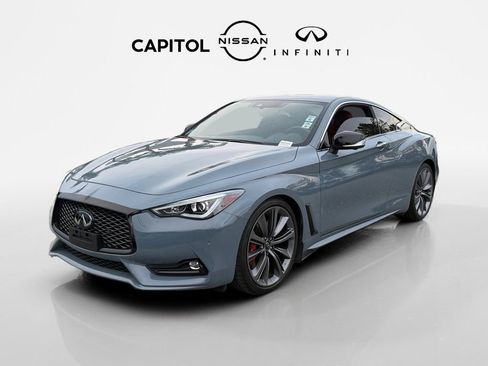 Used 2022 INFINITI Q60 Red Sport 400 w/ Cargo Package image 1