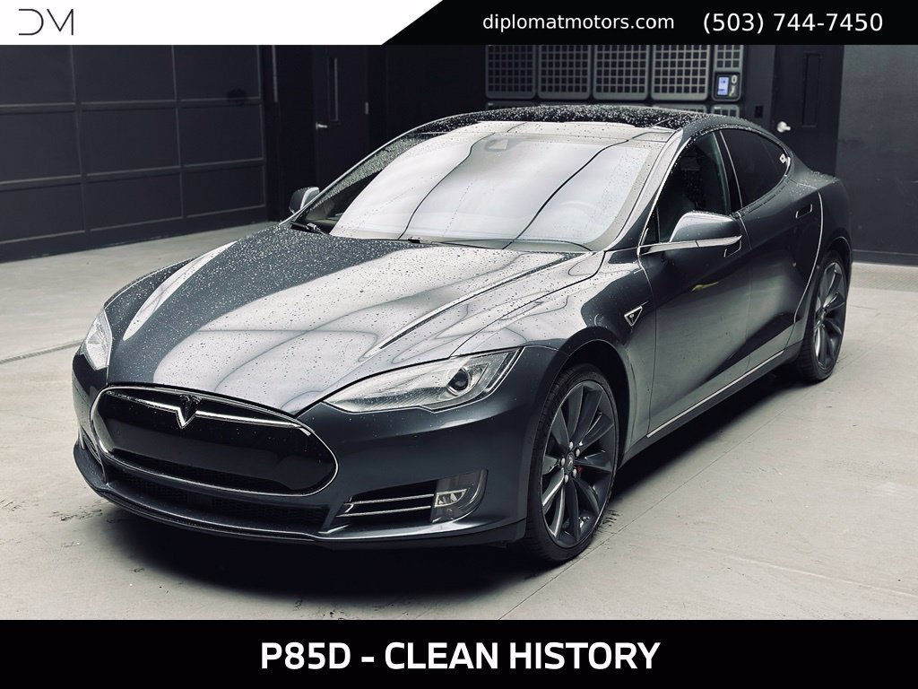Used 2014 Tesla Model S P85D AWD/4WD image 1