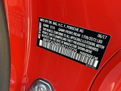 Used 2018 Porsche 718 Boxster RWD image 6