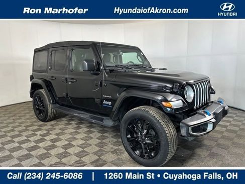 Used 2023 Jeep Wrangler Unlimited Sahara w/ Cold Weather Group image 1