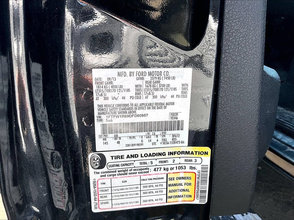 Used 2013 Ford F150 Raptor w/ Luxury Equipment Group AWD/4WD image 4