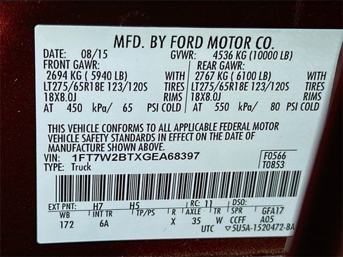 Used 2016 Ford F250 Lariat w/ Lariat Ultimate Package image 23