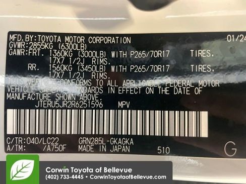 Used 2024 Toyota 4Runner TRD Off-Road Premium image 30