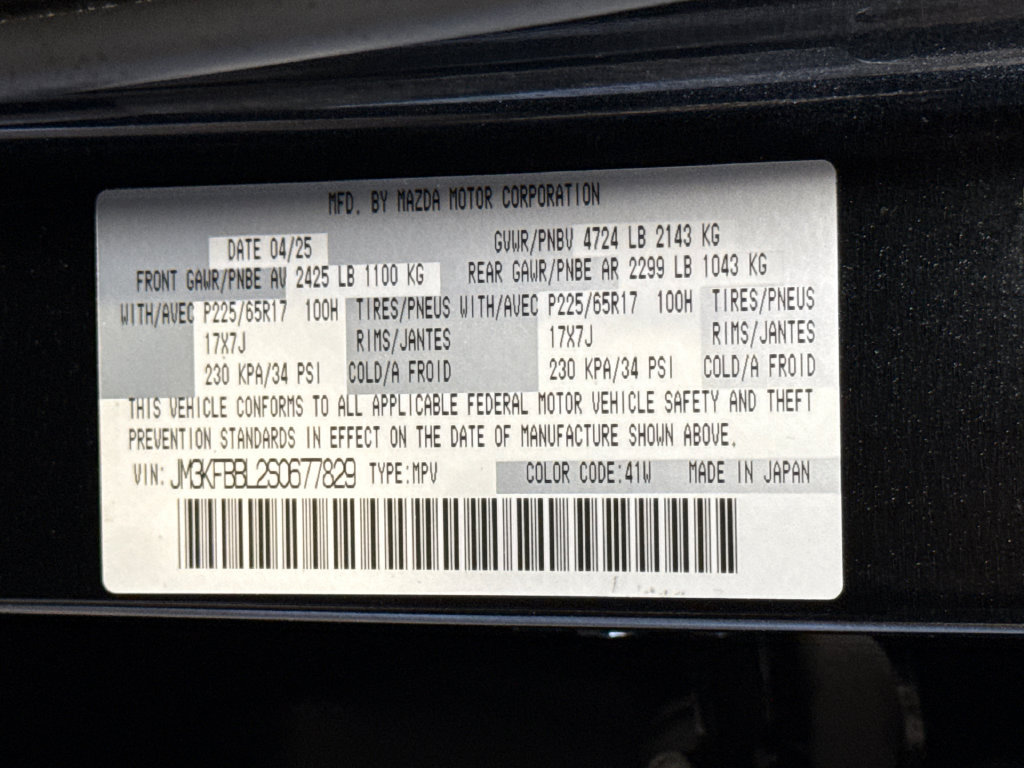 Certified 2025 MAZDA CX-5 AWD 2.5 S w/ Select Package image 27