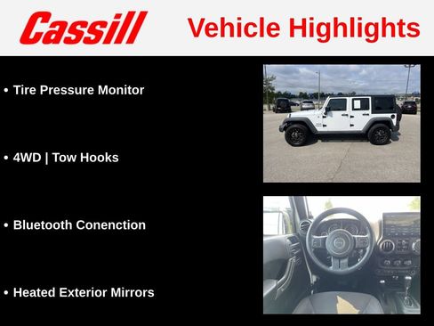 Used 2015 Jeep Wrangler Unlimited Sport w/ Quick Order Package 24S AWD/4WD image 6