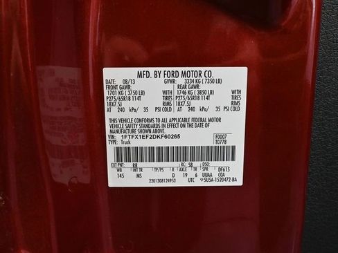 Used 2013 Ford F150 XLT w/ Luxury Equipment Group image 45