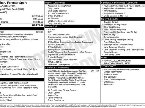 Certified 2024 Subaru Forester Sport image 26