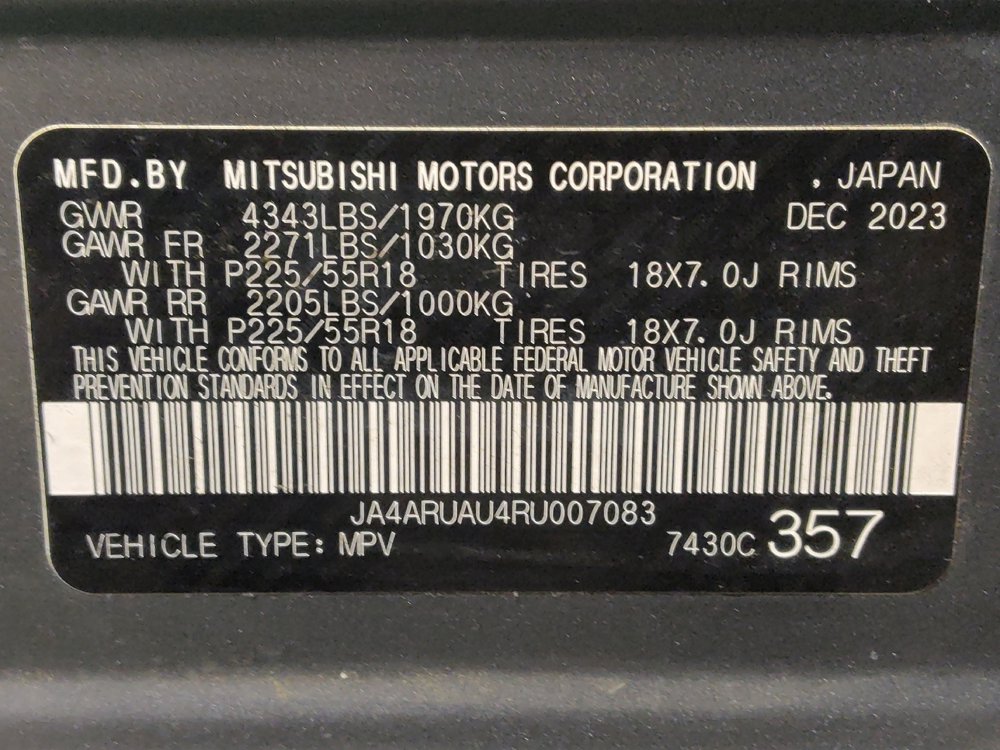 Used 2024 Mitsubishi Outlander Sport ES AWD/4WD image 33