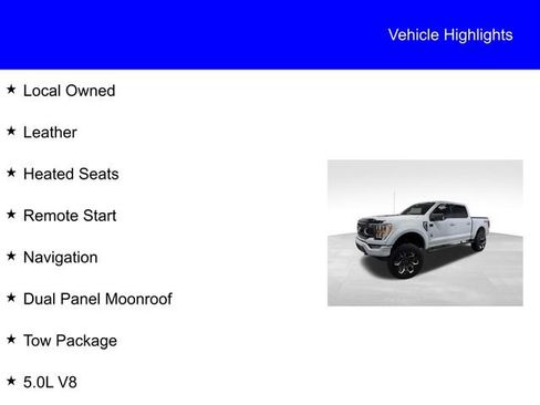 Used 2021 Ford F150 XLT w/ Equipment Group 302A High image 2