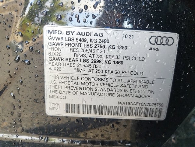 Used 2022 Audi Q5 2.0T Premium Plus AWD/4WD image 9