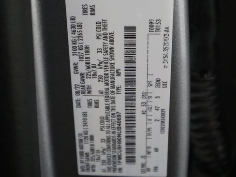 Used 2022 Ford Escape SEL w/ Technology Package AWD/4WD image 39