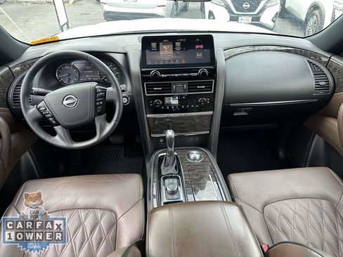Used 2023 Nissan Armada Platinum w/ Captain's Chairs Package AWD/4WD image 14