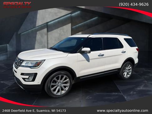 Used 2016 Ford Explorer Limited w/ Equipment Group 301A AWD/4WD image 7
