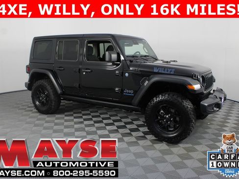 Used 2025 Jeep Wrangler Unlimited Sport S 4xe AWD/4WD image 1