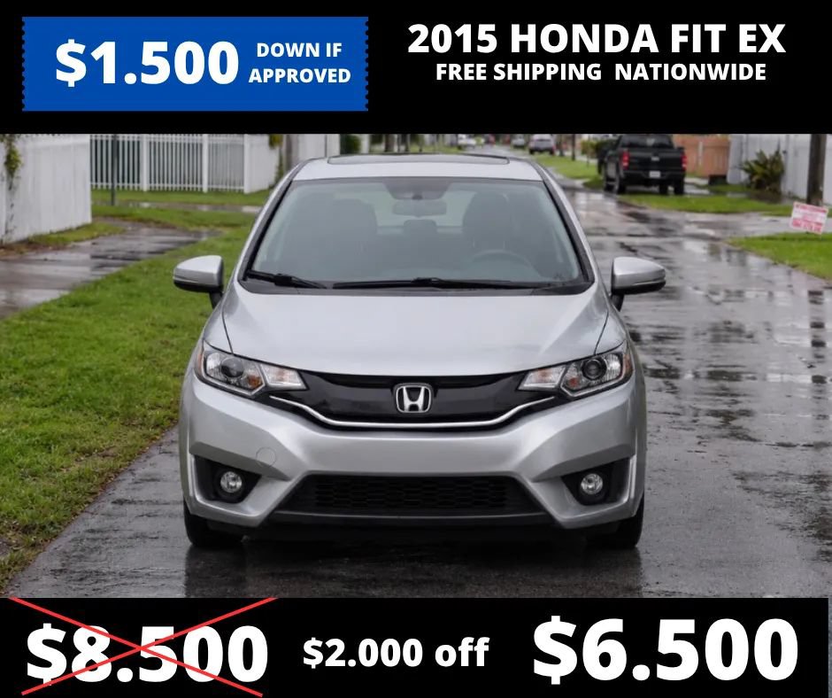 Used 2015 Honda Fit EX image 2