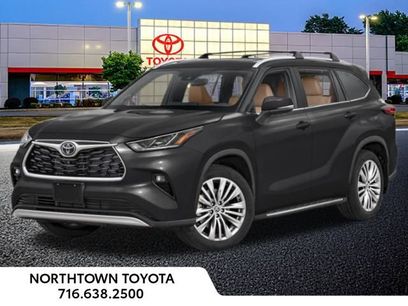 New 2026 Toyota Highlander Platinum
