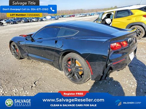 Used 2014 Chevrolet Corvette Stingray Coupe w/ ZF1 Appearance Package RWD image 3