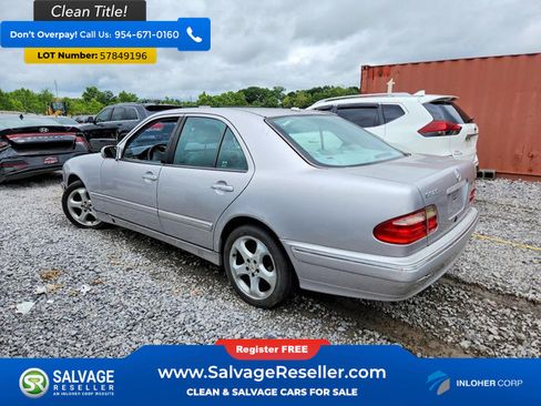 Used 2002 Mercedes-Benz E 320 Sedan image 3
