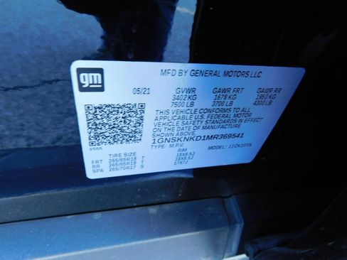 Used 2021 Chevrolet Tahoe LT AWD/4WD image 8
