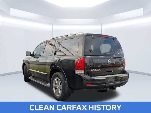 Used 2011 Nissan Armada Platinum w/ 2nd Row Captain Seat Pkg RWD image 2