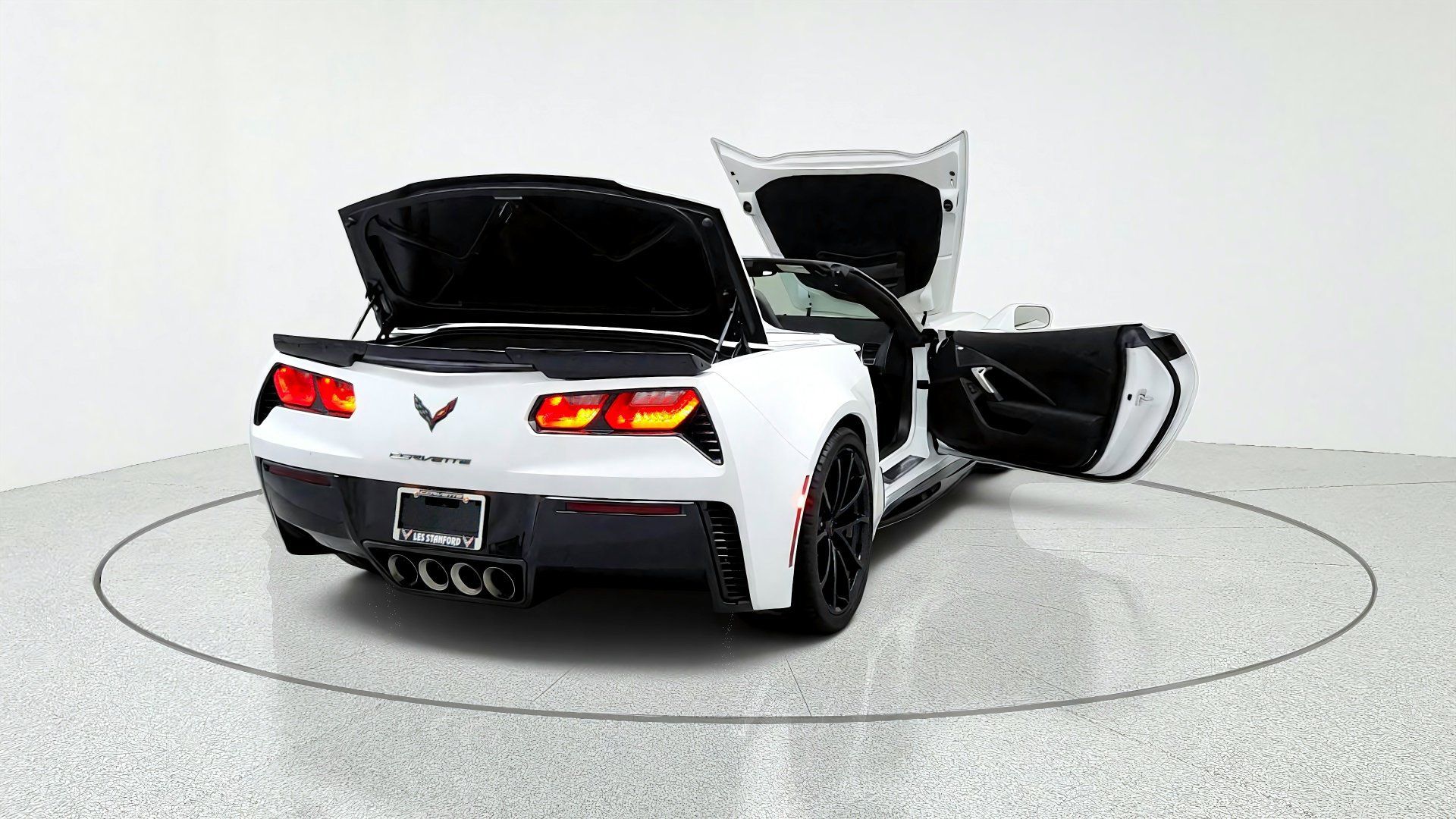 Used 2017 Chevrolet Corvette Grand Sport w/ Carbon Flash Badge Package RWD image 12