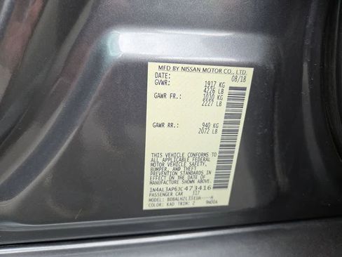 Used 2018 Nissan Altima 2.5 SR FWD image 21