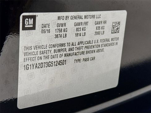 Used 2016 Chevrolet Corvette Stingray Coupe RWD image 29