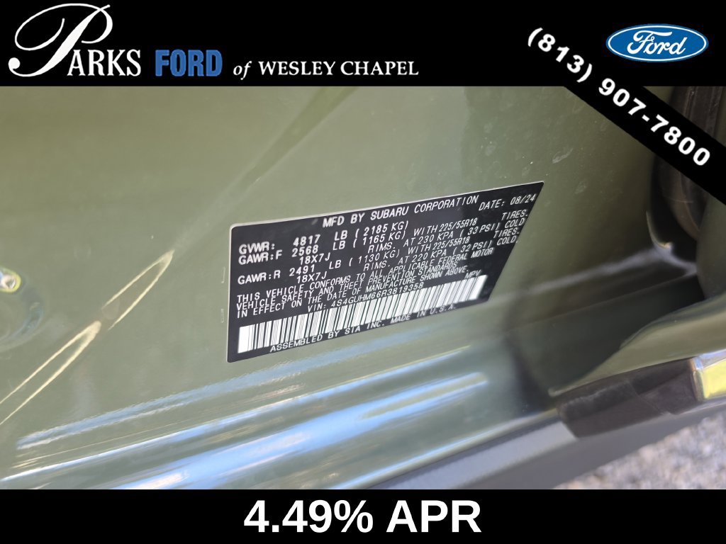 Used 2024 Subaru Crosstrek 2.5i Limited w/ Popular Package #3A AWD/4WD image 33