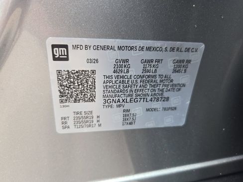 New 2026 Chevrolet Equinox RS FWD image 33
