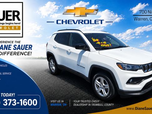 Used 2024 Jeep Compass Latitude AWD/4WD image 1