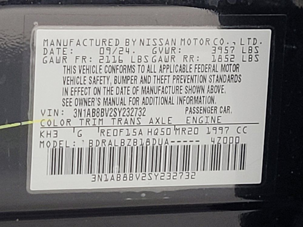 Used 2025 Nissan Sentra S FWD image 33