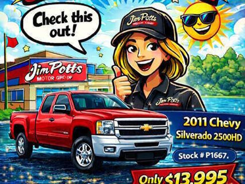 Used 2011 Chevrolet Silverado 2500 LT w/ Interior Plus Package image 1