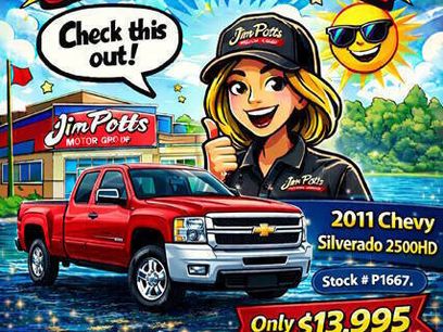 Used 2011 Chevrolet Silverado 2500 LT w/ Interior Plus Package