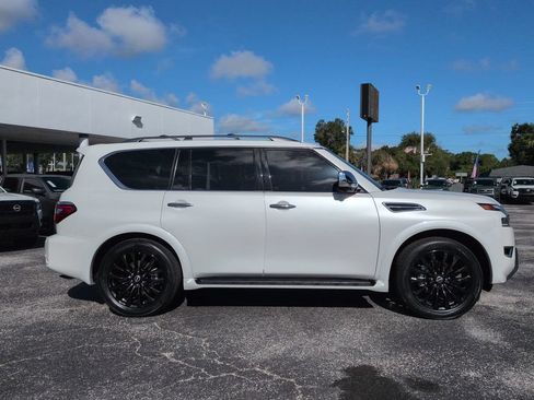 Certified 2024 Nissan Armada Platinum w/ Captain's Chairs Package AWD/4WD image 2