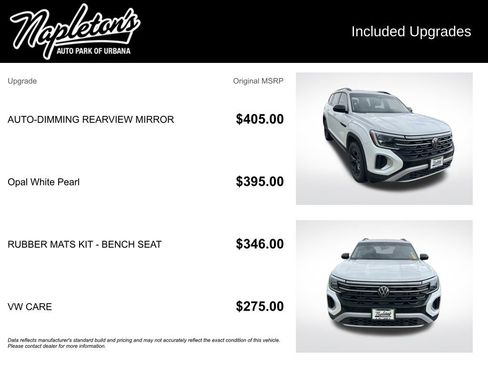 Used 2024 Volkswagen Atlas Peak Edition SEL AWD/4WD image 2