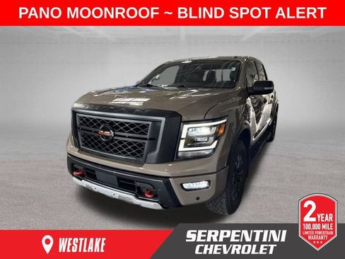 Used 2021 Nissan Titan PRO-4X w/ Pro-4x Convenience Package AWD/4WD image 1