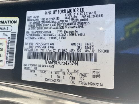 Used 2015 Ford Mustang GT image 24