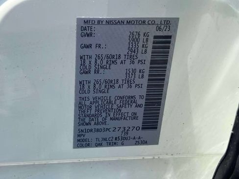 Used 2023 Nissan Pathfinder Rock Creek AWD/4WD image 21