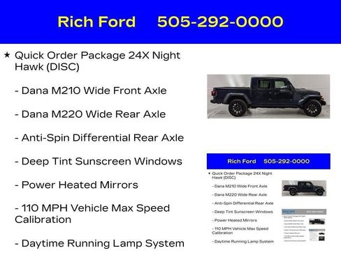 Used 2025 Jeep Gladiator Sport AWD/4WD image 14