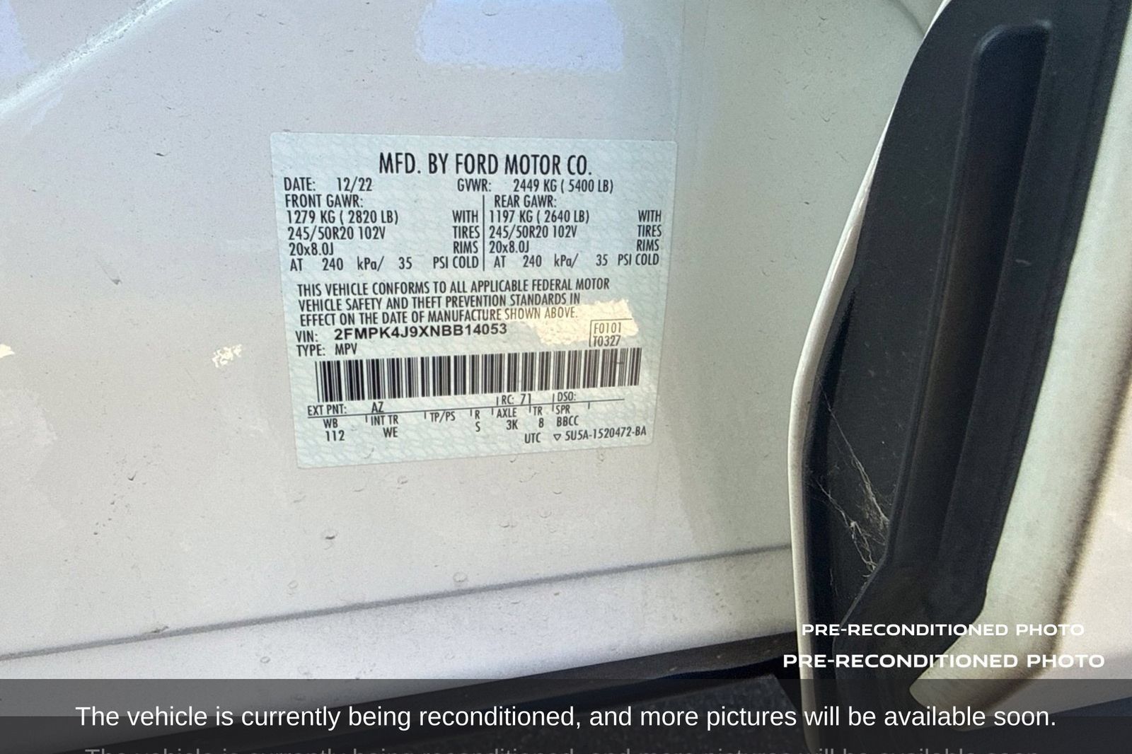 Used 2022 Ford Edge ST-Line AWD/4WD image 13